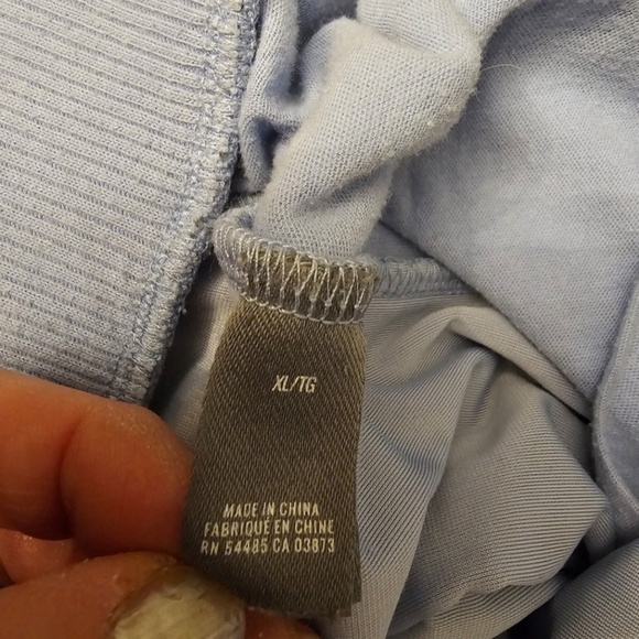 Light Blue Aerie Velvet Joggers Sz XL - Picture 2 of 9